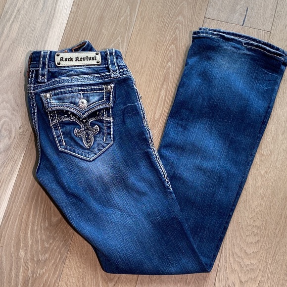 Rock Revival Boot Easy Jeans 27”x33” - Picture 12 of 12